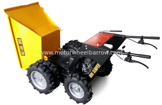 Farm Machinery Garden Wheel Loader Plantation Harvester Mini Dumper 4X4 High Quality Wheelbarrow